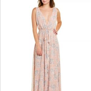 Lovers and Friend Leah Wrap Gown